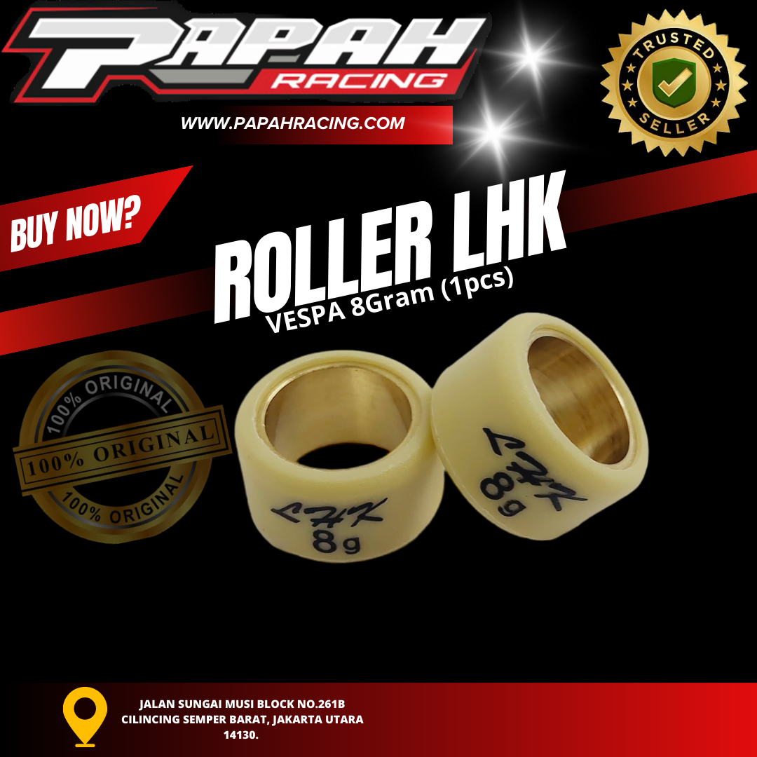 ROLLER LHK VESPA 8 Gram(1pcs)